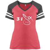 DM476 Ladies' Game V-Neck T-Shirt