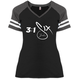 DM476 Ladies' Game V-Neck T-Shirt