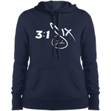 LST254 Ladies' Pullover Hooded Sweatshirt